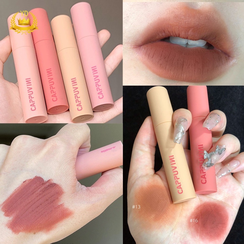 Son Kem Lì Kháng Nước Lâu Trôi 4 Màu Lựa Chọn