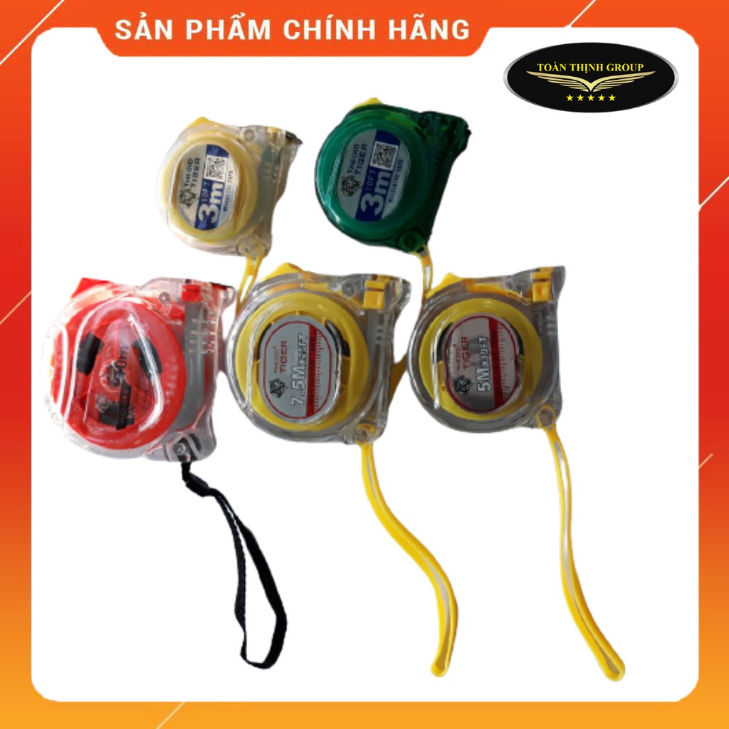 Thước dây cuộn Lỗ Ban , Phong thủy 2 mặt hiệu Tiger