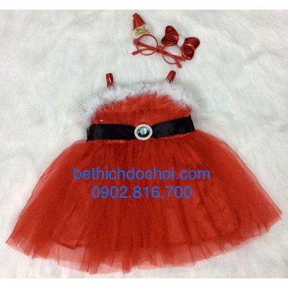 Đầm Noel bé gái