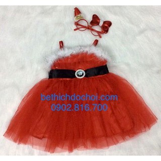 Đầm Noel bé gái