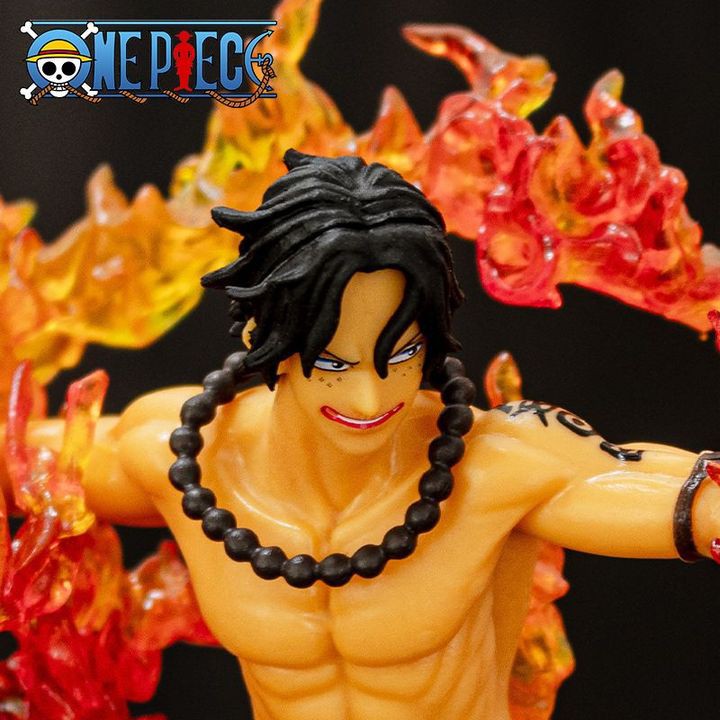 Mô hình truyện tranh One Piece nhân vật Portgas D. Ace Fire Boxing 13cm - 26cm - Mô Hình Figure Vua Hải Tặc