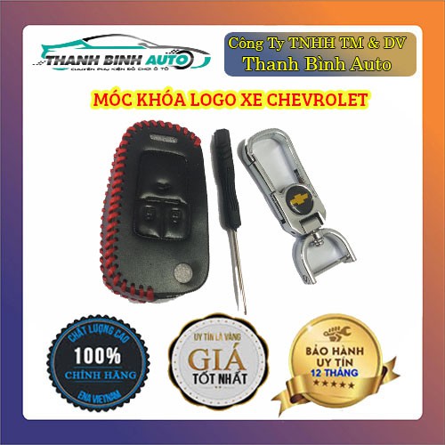 Móc Treo Chìa Khóa Bao Da Cao Cấp Xe Chevrolet - Thanh Bình Auto