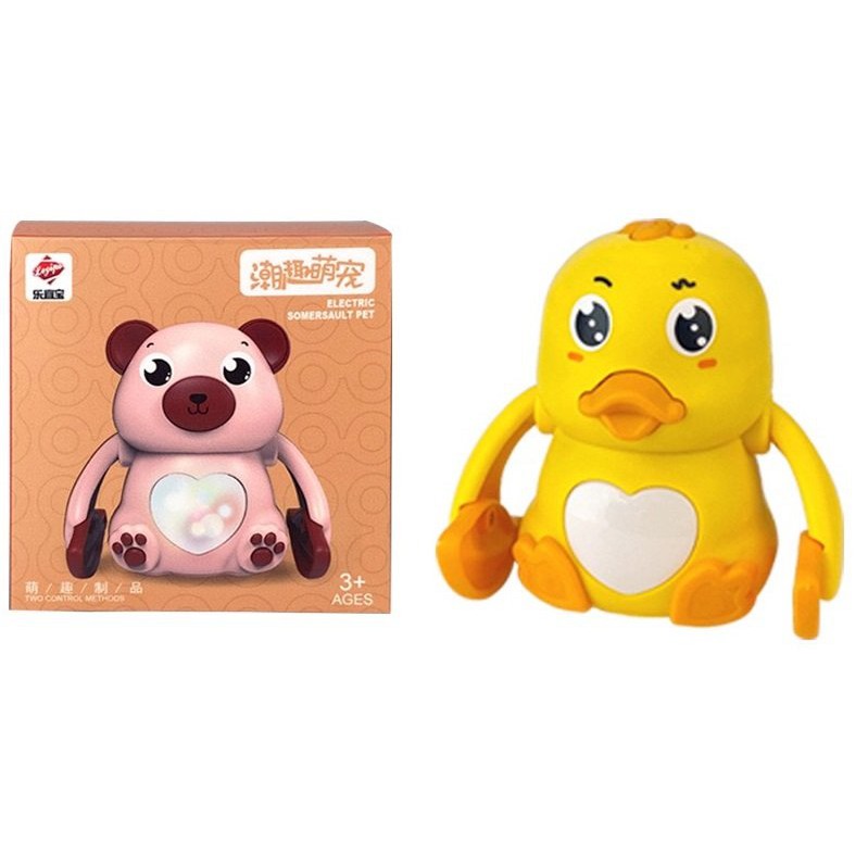 ĐỒ CHƠI KHỈ CẢM ỨNG NHÀO LỘN 360• phát nhạc