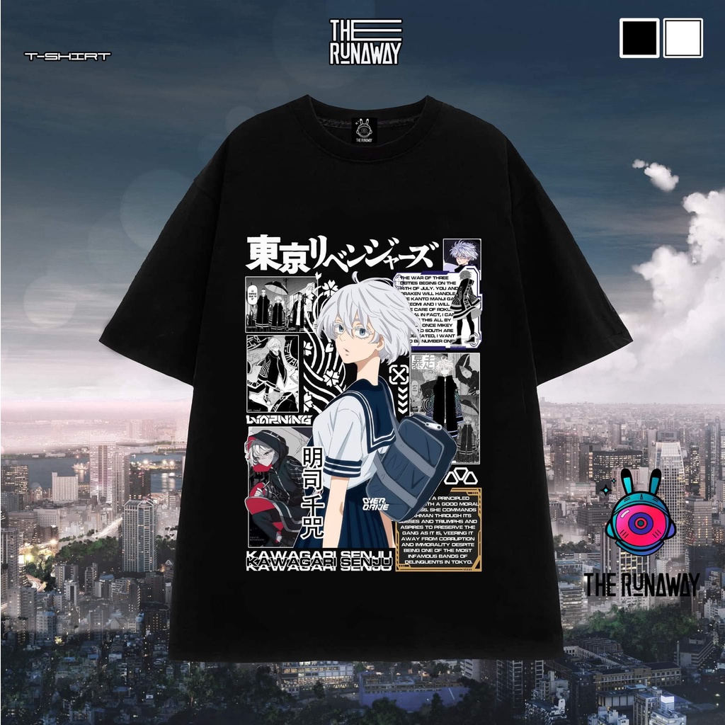 Áo phông Tokyo Revengers : Kawaragi Senju Cotton 100% Nam / Nữ by The Runaway