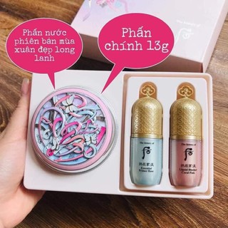 Phấn nước CUSHION WHOO trắng bản HOA ANH ĐÀO