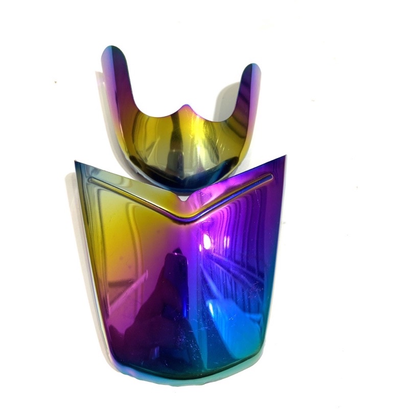 Ốp mũi dè trước sau WAVE Titan/ Inox ( BẢO VỆ RÈ TRƯỚC SAU –GIÁ 1 BỘ)