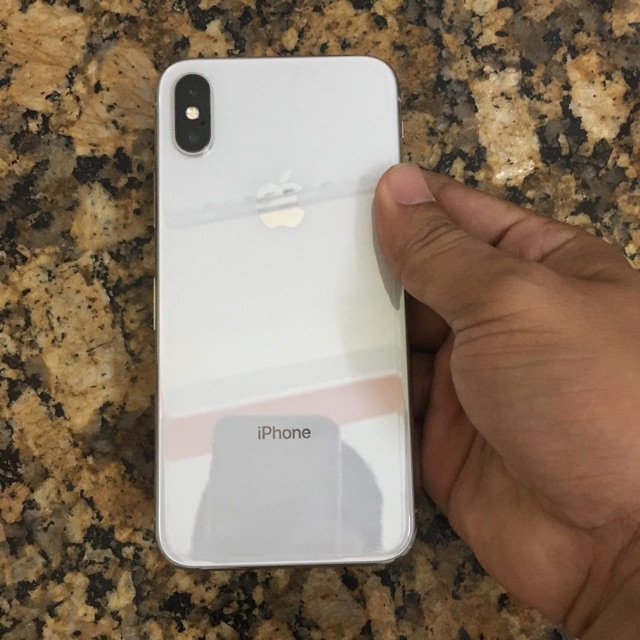 Điện thoại iphone x bạc 256G bảo hành thế giới di động