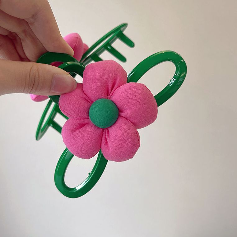Kẹp Tóc Hoa Hồng Phong Cách Mới Mùa Hè Cho Bé Gái