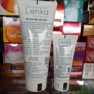 Sữa rửa mặt đặc biệt lenka nhất nhất