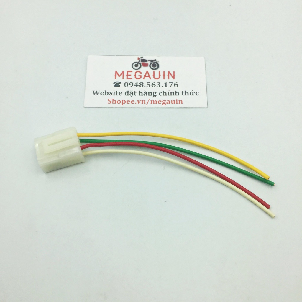 Giắc sạc 4 lỗ Dream, Wave các đời xe jack nạp