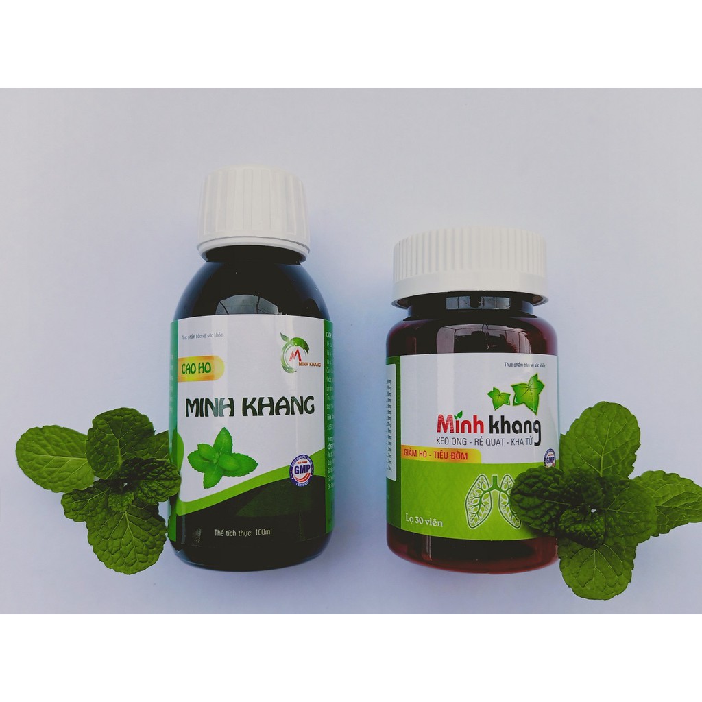 Viên ngậm ho Minh Khang - giúp hỗ trợ thanh giọng, giảm ho, giảm đau họng, khô họng, ngứa rát họng, khản tiếng
