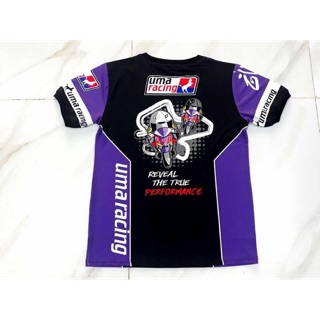 Áo thun Uma racing tay ngắn cổ tròn
