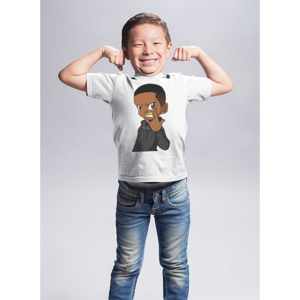 Áo Thun Bé Trai - Yo - Hip Hop - Style Rap Chipi - Unisex Cao Cấp -SKT20-00521