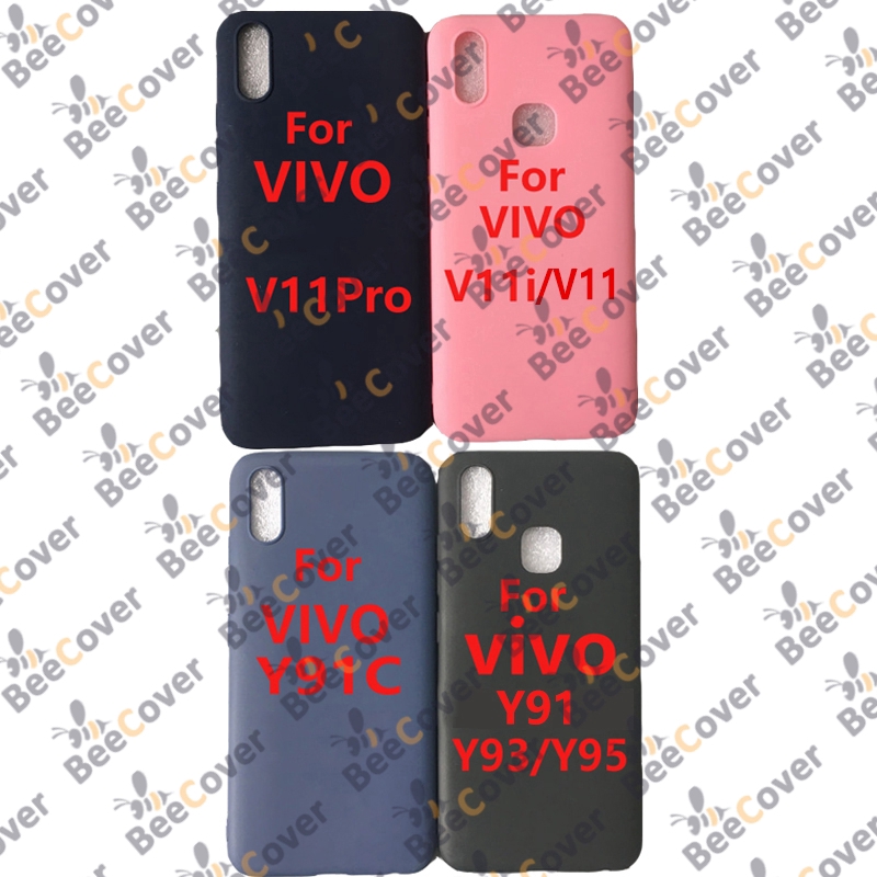 Ốp điện thoại in hình hoạt hình dễ thương cho Vivo Y91C Y93 Y95 V11 V11Pro V15 V15Pro V9 V7 V5 Y71 Y17 Y12 Y15 Y11 2019