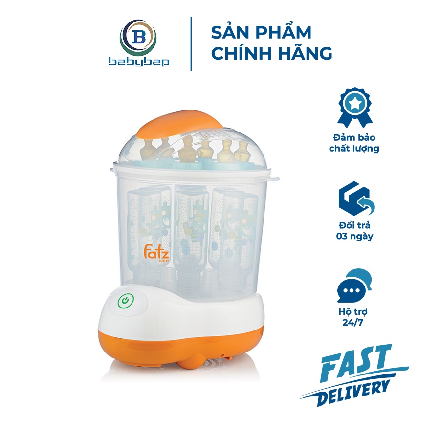 Máy Tiệt Trùng Hơi Nước Sấy Khô Sumo 1 FB4906SL Dễ Sử Dụng Với Thao Tác Một Nút Chạm