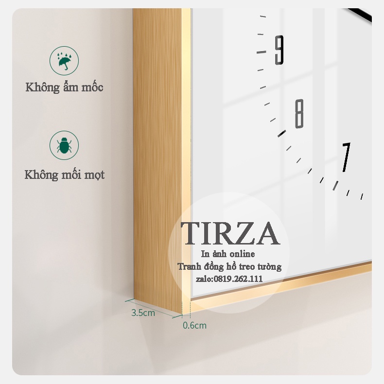Đồng Hồ Treo Tường Kim Trôi Pha Lê Cao Cấp Sang Trọng Phù Hợp Treo Phòng Khách Phòng Ngủ Salon Tóc Cửa Hàng Spa