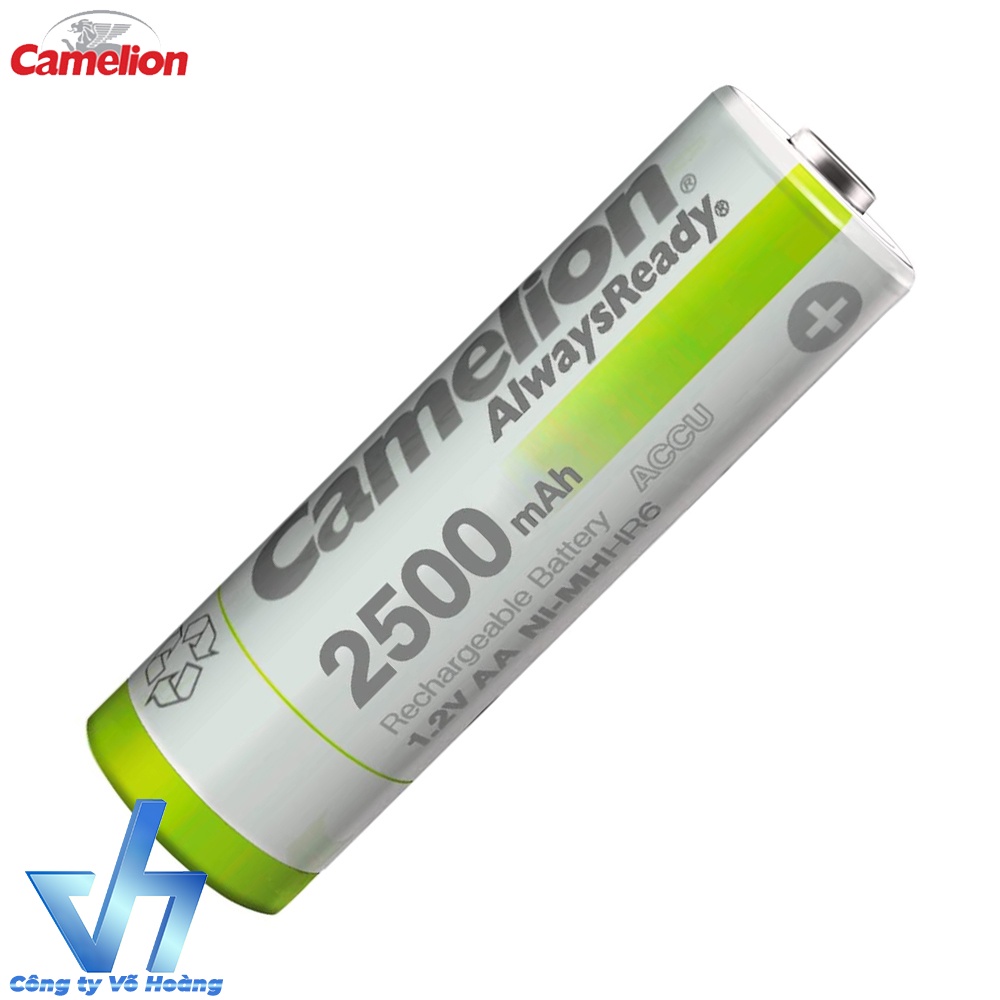 Combo 2 vỉ Pin sạc Camelion AA 2500mAh - Camelion AA AlwaysReady Ni-MH Rechargeable