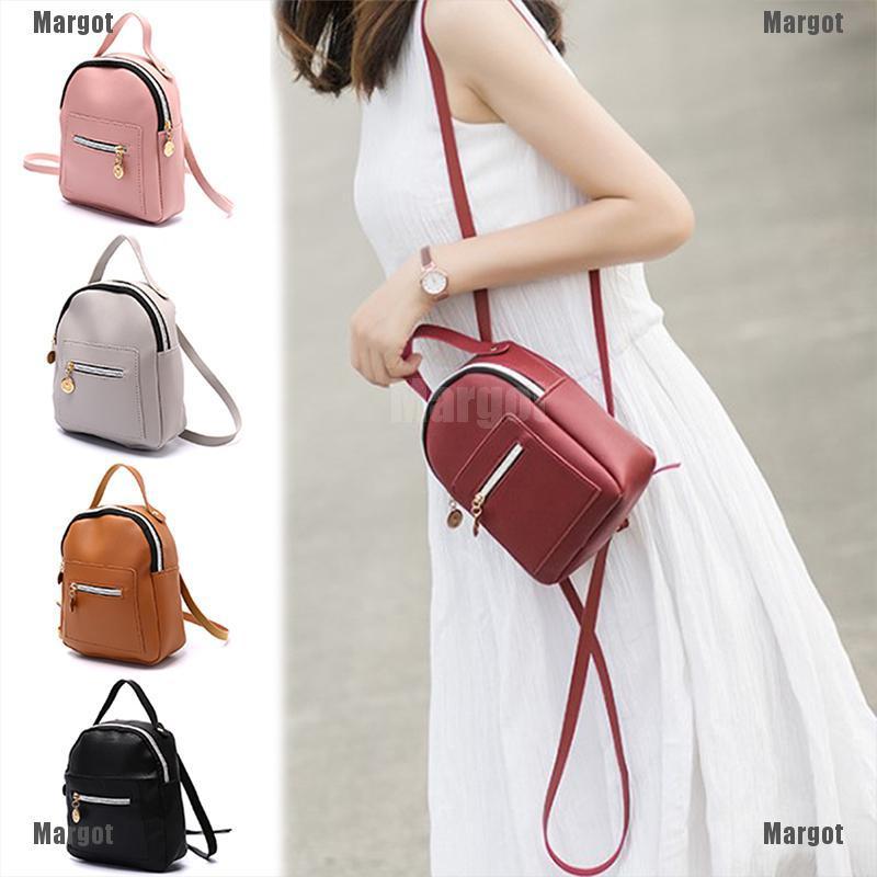 Ba Lô Mini Da Pu Cho Nữ