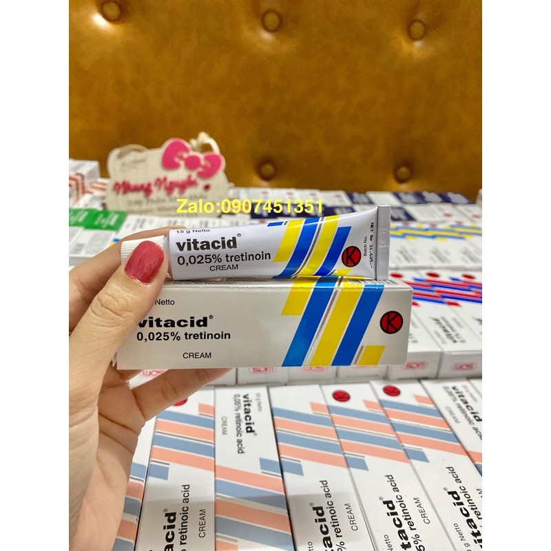 Kem Vìtacìd tretìnoìn 0,1% .0,05% .0,025 % chống lão hoá | BigBuy360 - bigbuy360.vn