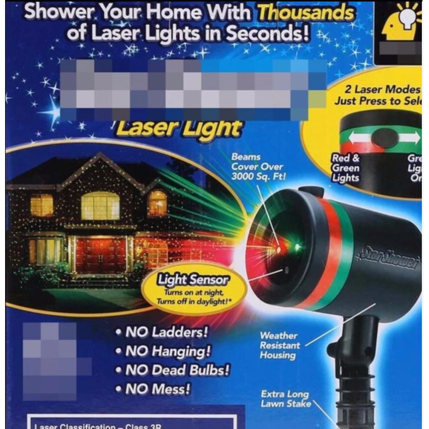 Đèn chiếu sao laser mini star shower