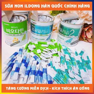 Sữa non Ildong Choyumeal Plus Hàn Quốc - Sữa non Ildong cho bé từ sơ sinh: Gói lẻ cho bé dùng thử