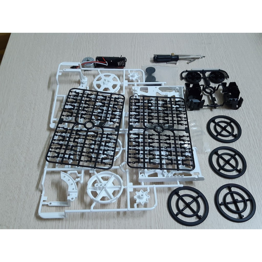 Đồ chơi xếp hình STEM - Bộ xếp hình xe tự hành DIY - CLIMBER