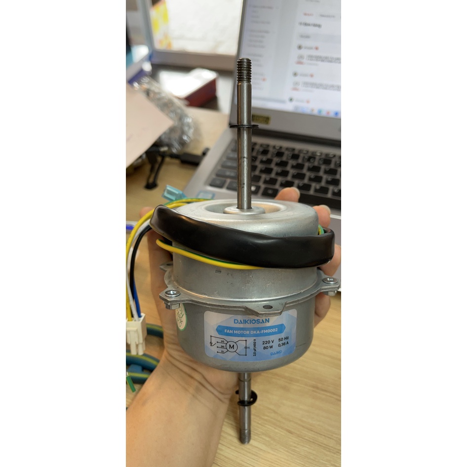 ĐỘNG CƠ QUẠT 100W DAIKIOSAN DK-1500B, DKA-01500B, NKM-01500B - CHÍNH HÃNG