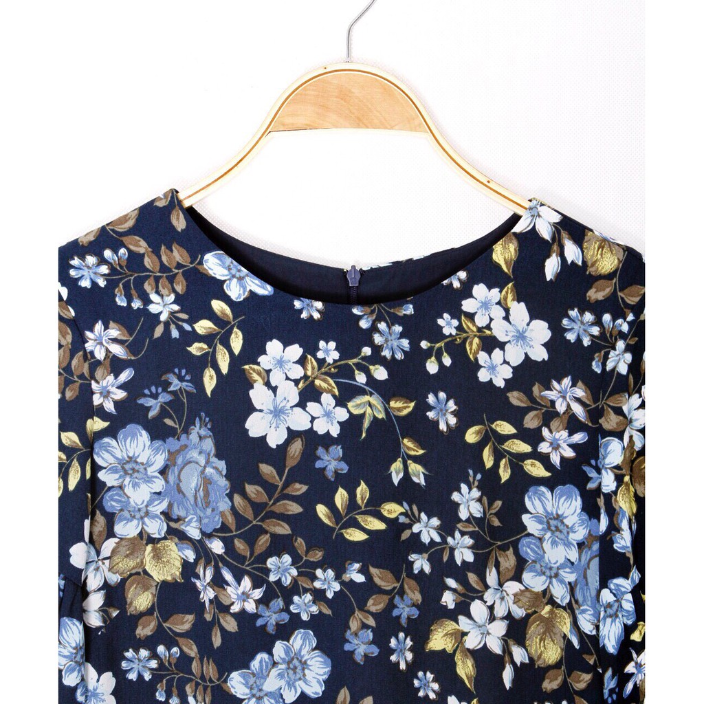 ĐẦM HOA XANH XUẤT XỊN D429 | BigBuy360 - bigbuy360.vn