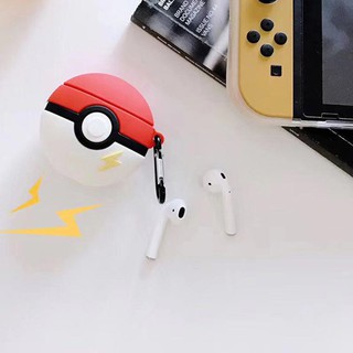 Suitable For Airpods Pro For Apple 1/2 Generation Headset Protective Case Silicone Protective Shell Cover Pokémon