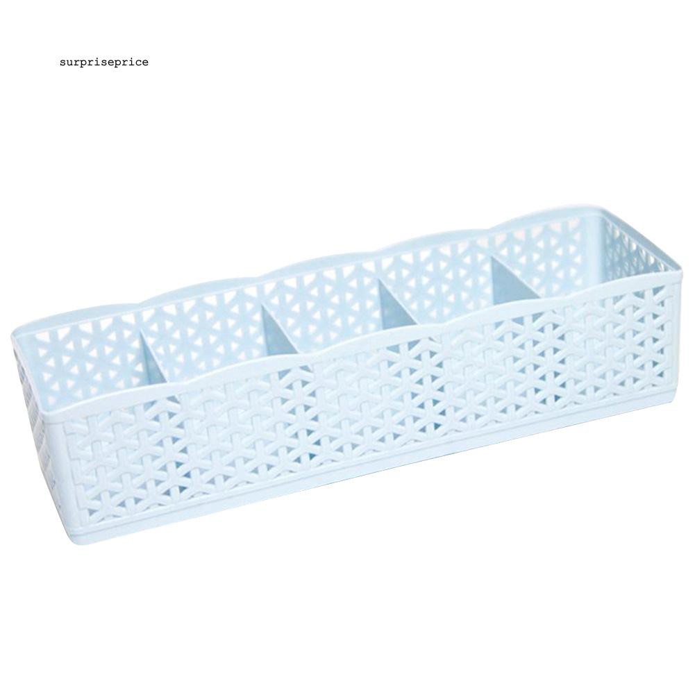 Khay nhựa nhiều ngăn đựng vớ / đồ lót đa năng tiện lợi