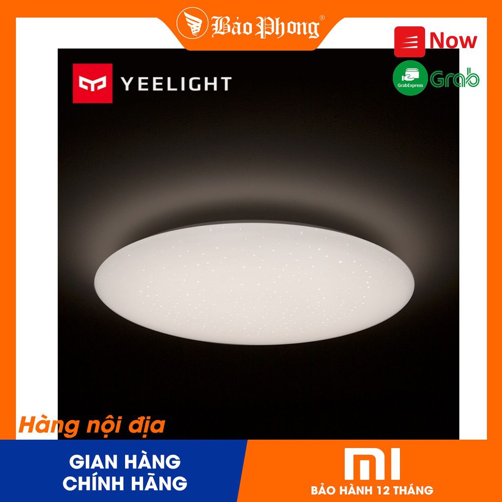 Đèn trần thông minh XIAOMI Mijia LED Ceiling Lamp With Wifi & Bluetooth Control New MJXDD01YL / Chính Hãng - BH 12 Tháng