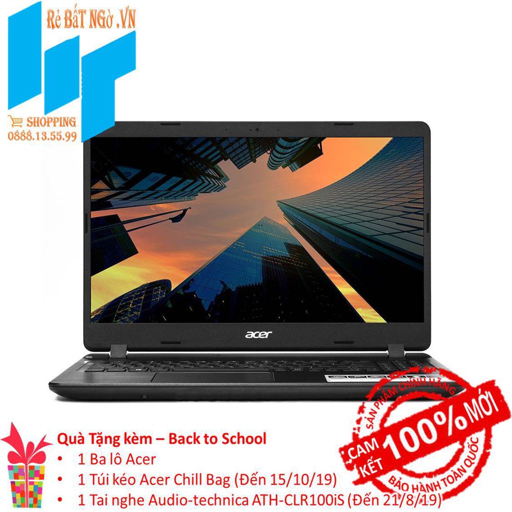 Laptop Acer Aspire 5 A515-53G-5788 NX.H7RSV.001 15.6 inch FHD_i5-8265U_4GB_1TB HDD_Free DOS_2.1 kg | BigBuy360 - bigbuy360.vn