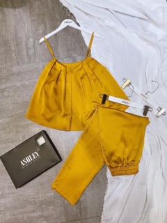 Bộ Lụa Gấm 2 Dây Trơn