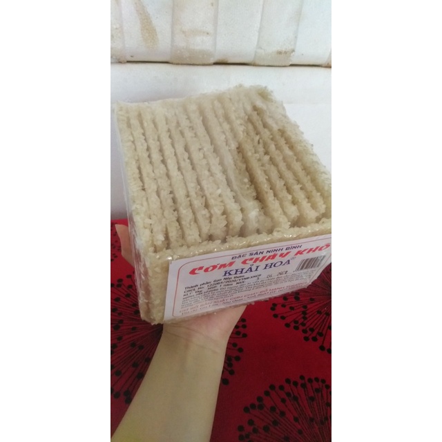 Cơm cháy khô chưa chiên đặc sản Ninh Bình