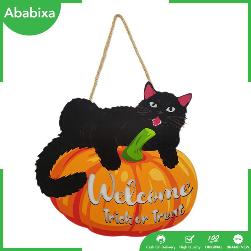 Bảng Gỗ Treo Trang Trí Chủ Đề Halloween Độc Đáo