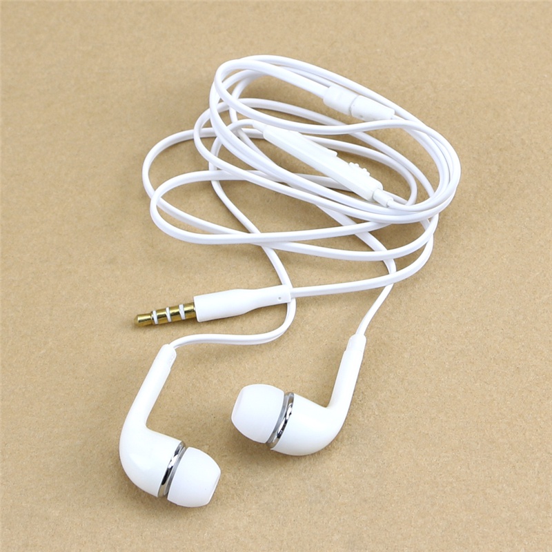 Set 10 Tai Nghe Nhét Tai Âm Thanh Stereo Sống Động Có Micro Và Nút Điều Khiển Cho Note 2 S3 S4 S5