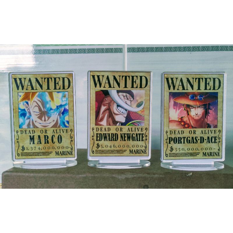 Thẻ Mica - ONEPIECE - Băng Hải Tặc Râu Trắng