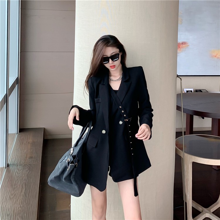 Áo Vest Blazer Thiết Kế Phong Cách Hàn Quốc Kèm Bell Cá Tính | BigBuy360 - bigbuy360.vn