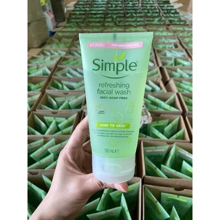 Sữa rửa mặt simple(150ml)