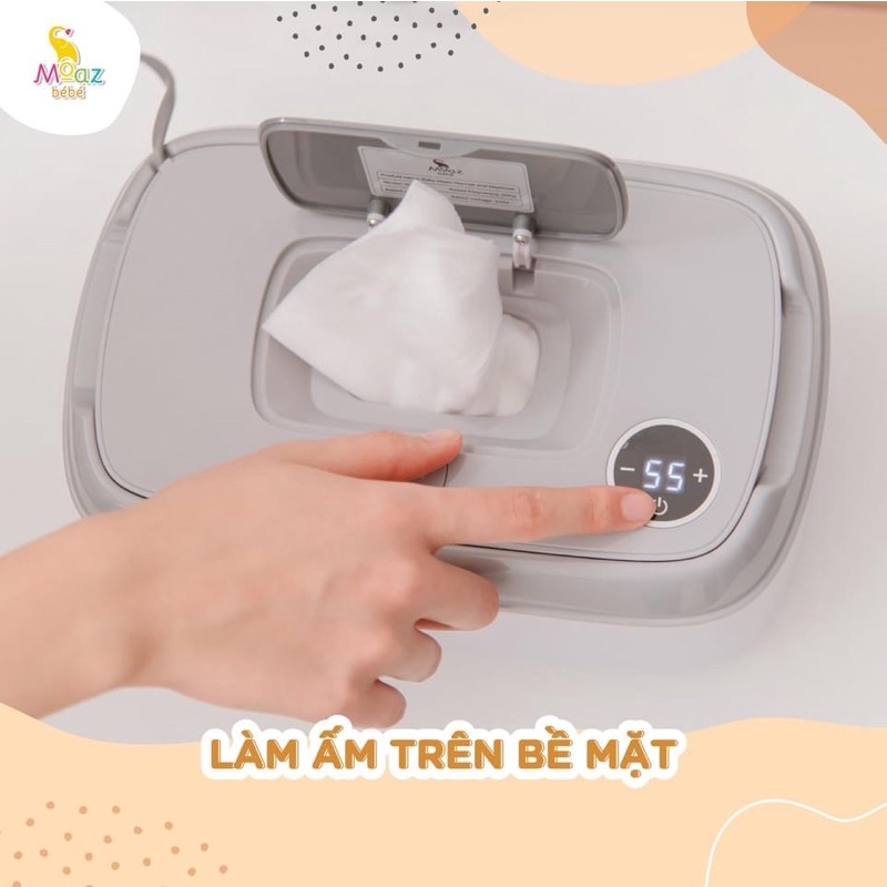 [ MOAZ BÉ BÉ ] Máy làm ấm khăn ướt