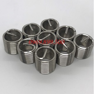 Combo 10c ren cấy, ren giả,helicoil M10 chất liệu inox 304