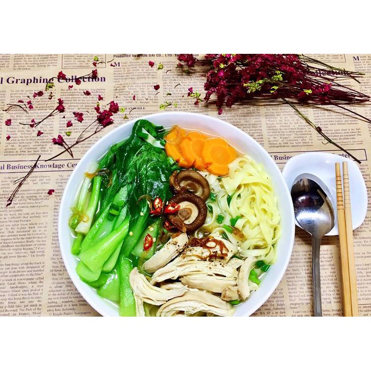 MÌ MILIKET GÀ XANH CỰC THƠM NGON