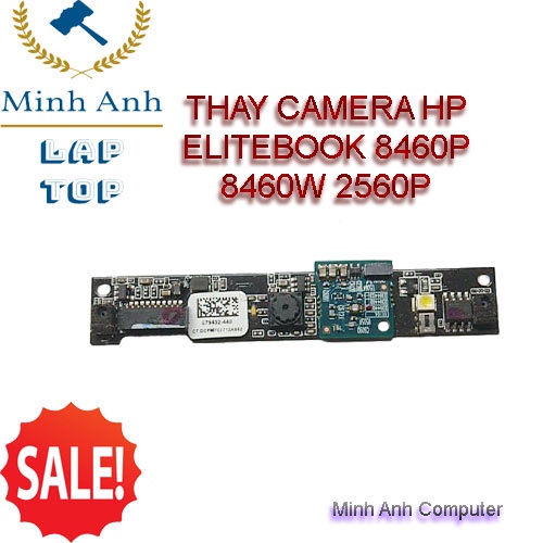 Camera webcam laptop Hp  8460P 8460W 2560P Elitebook