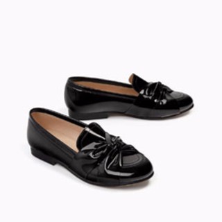 Giày Zara loafer da bóng size 36