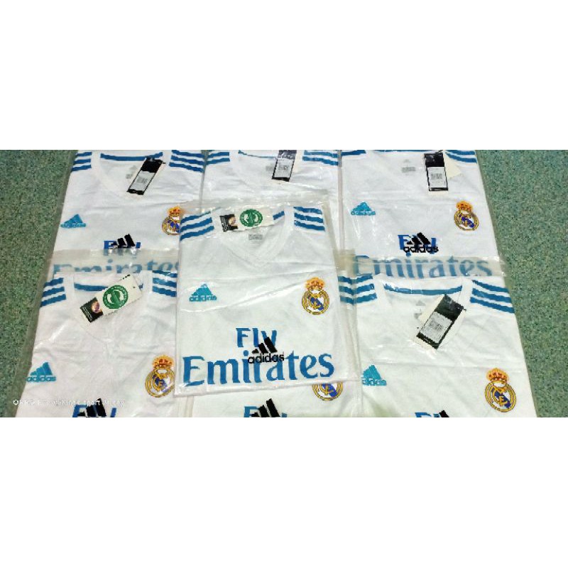 Áo Thun Real Madrid Jersey 2017 / 2018