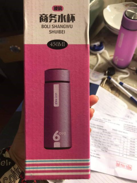 Bình thủy tinh cao cấp dung tích 450ml