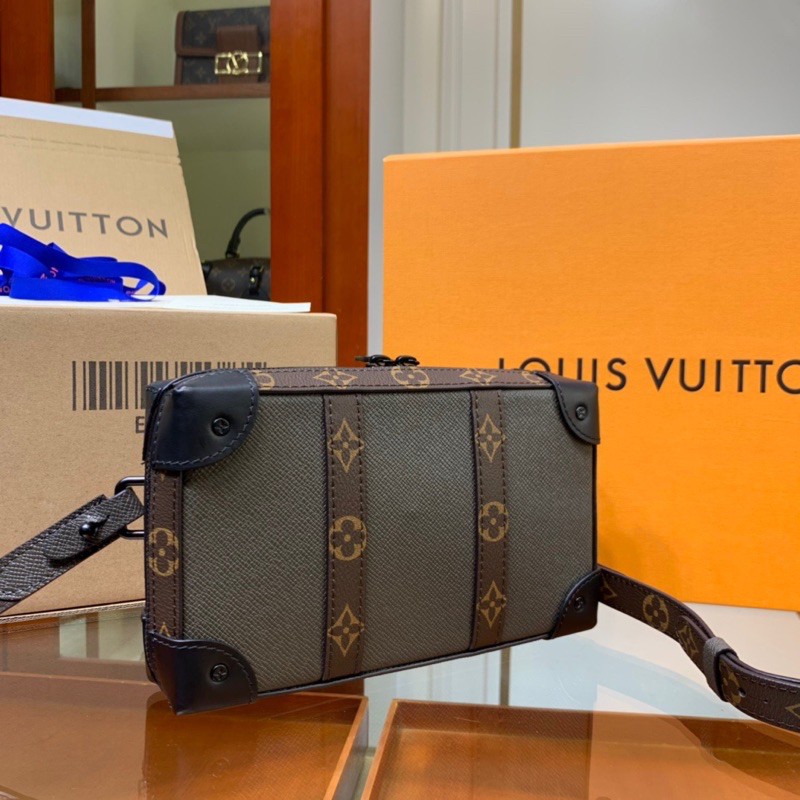 Túi đeo chéo nam Louis Vuitton LV Soft Trunk da thật cak cấp dáng valy cổ điển hàng vip 1-1