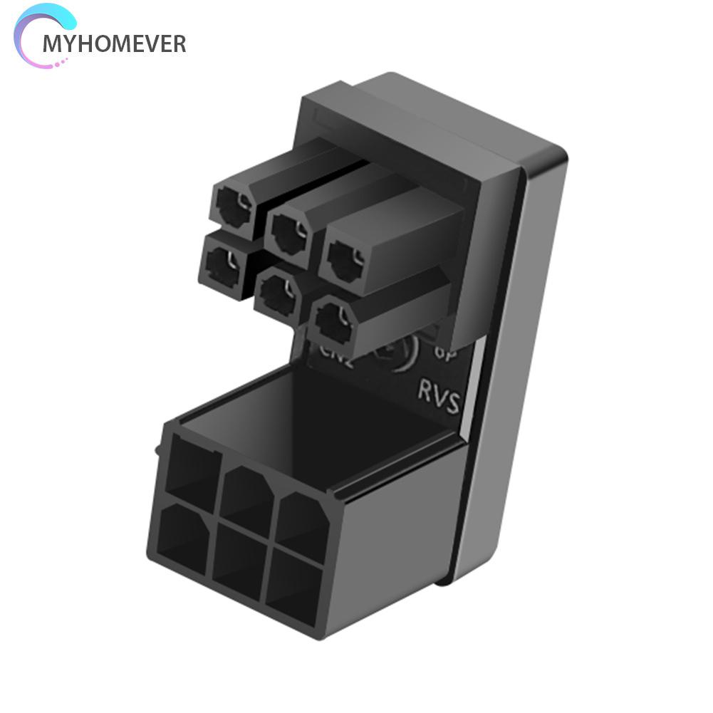 Đầu Chuyển Đổi Atx 8pin 6pin Sang 8pin 6pin 180 Độ Cho Máy Tính Để Bàn Gpu | BigBuy360 - bigbuy360.vn