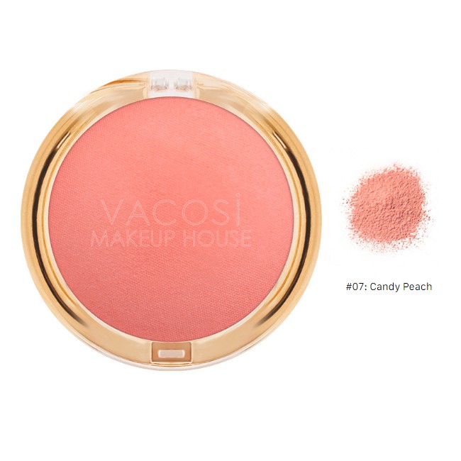 [CHÍNH HÃNG] Phấn má hồng dạng hộp Vacosi LOLIPOP BLUSH POWDER 5g