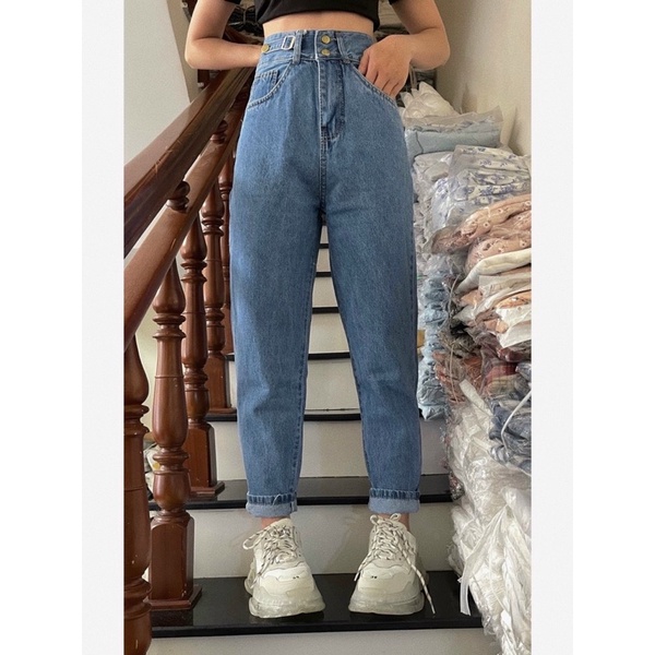 Quần Jean baggy size L